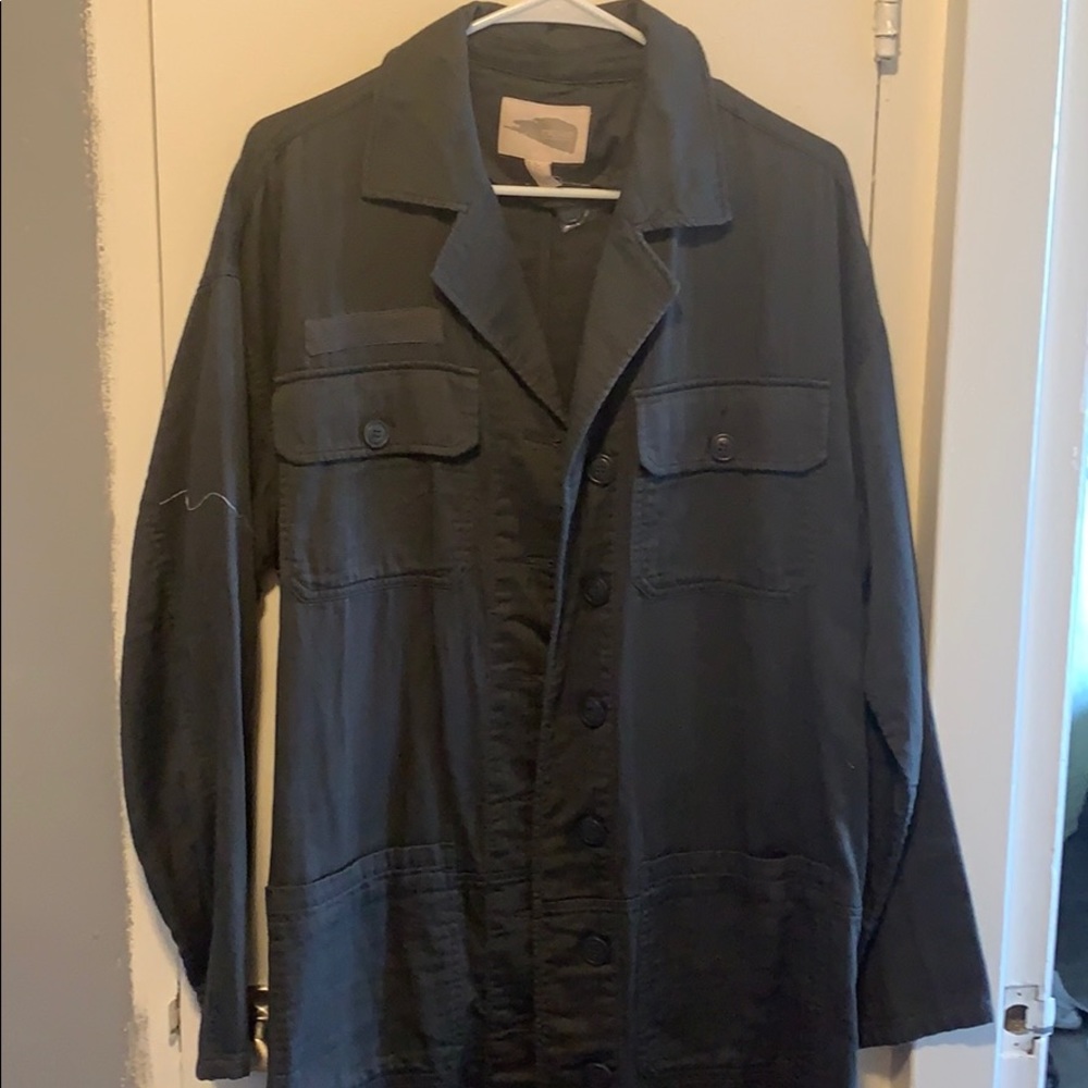Lightweight Knee length Trench Jacket.